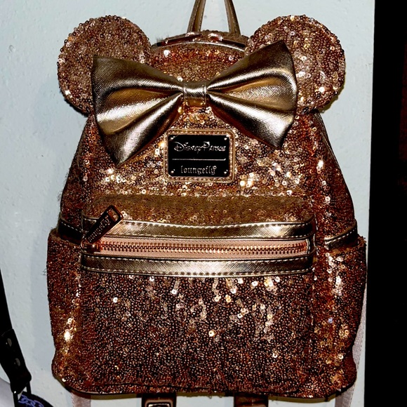 Loungefly Handbags - Rose Gold Loungefly